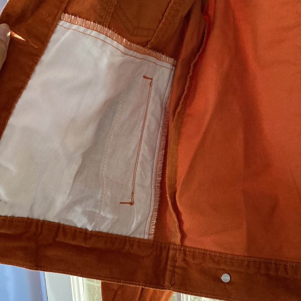 F21 Orange Jacket - image 3